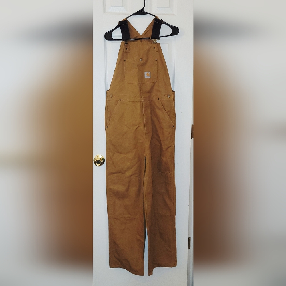 Women's Carhartt Overalls Size 16 - Picture 2 of 7